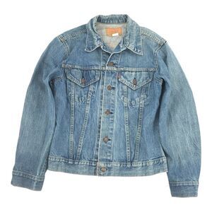 Vintage 1970s Levis Type III Denim Trucker Jacket 40 Large Blue Jean Made In USA